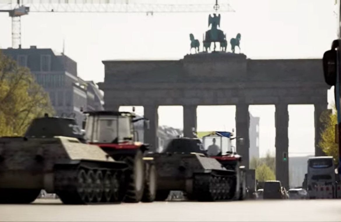 Tanks made in Kharkiv "disappeared" from the Berlin park.  This spot is supposed to spark debate |  world News