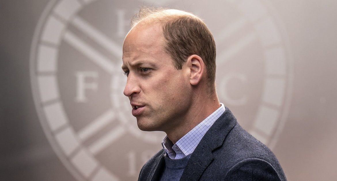 The football player admitted that he is gay.  Prince William's reply