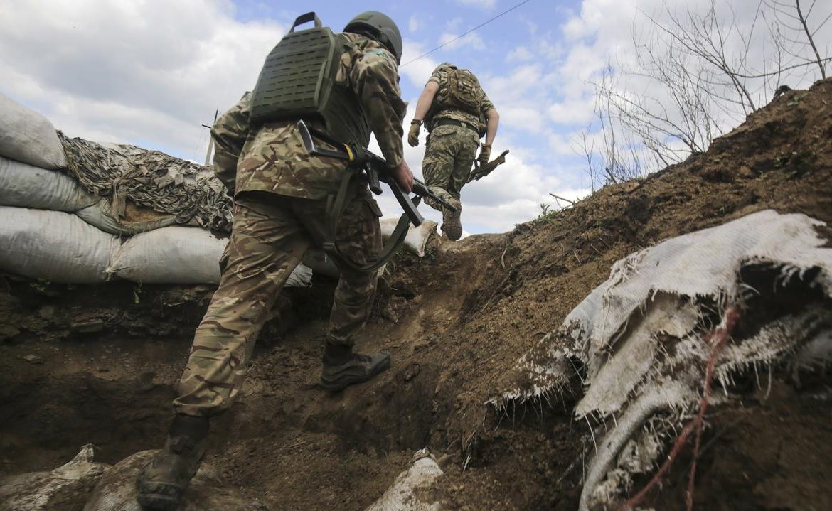 Ukraine, Russian aggression.  Ukrainians stop the "incredibly large barrage" in the Luhansk region