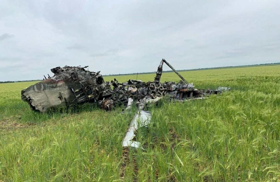 Ukrainians shot down Mi-35Ms.  "Unique VIP Unit" - O2