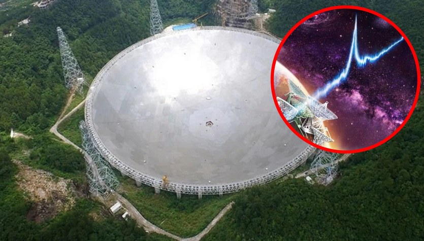 The Chinese say they received a strange signal from a strange civilization