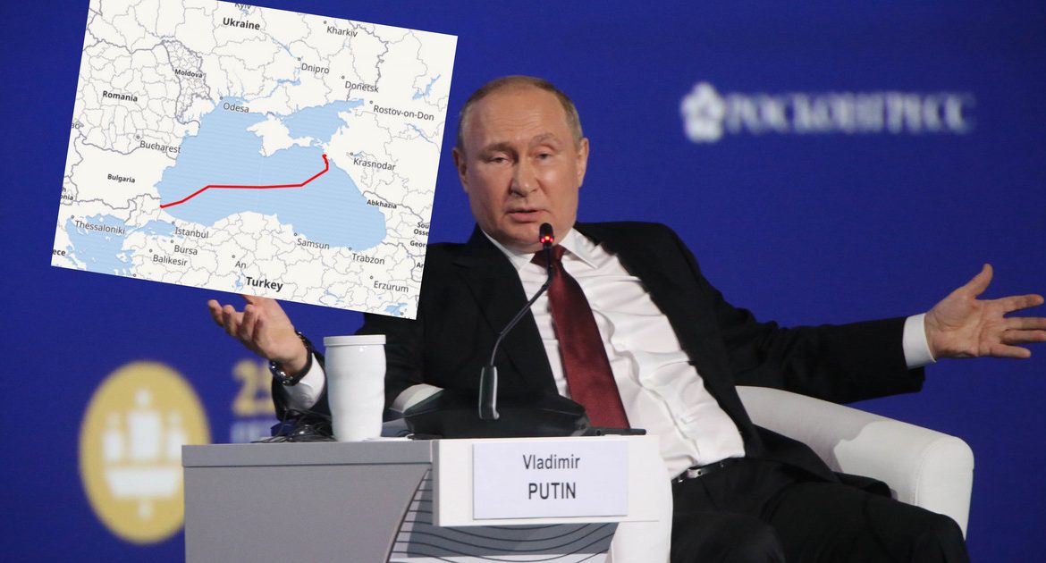Russia cut off Europe from gas.  Putin takes revenge on his visit to Kyiv