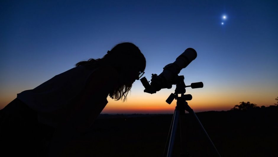 Observation of Mercury, Venus, Moon, Mars, Jupiter and Saturn