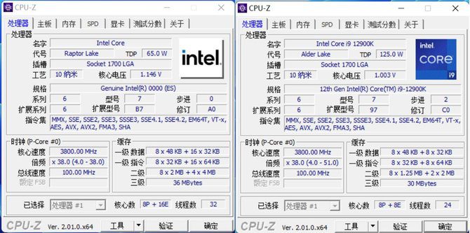 Intel Core i9-13900 - The engineering version of the processor was tested for the first time.  The advantage over the predecessor is already visible [5]
