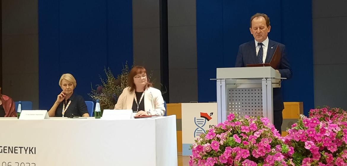 Deputy Minister Włodzimierz Bernacki participated in the 6th Polish Congress of Genetics - Ministry of Education and Science