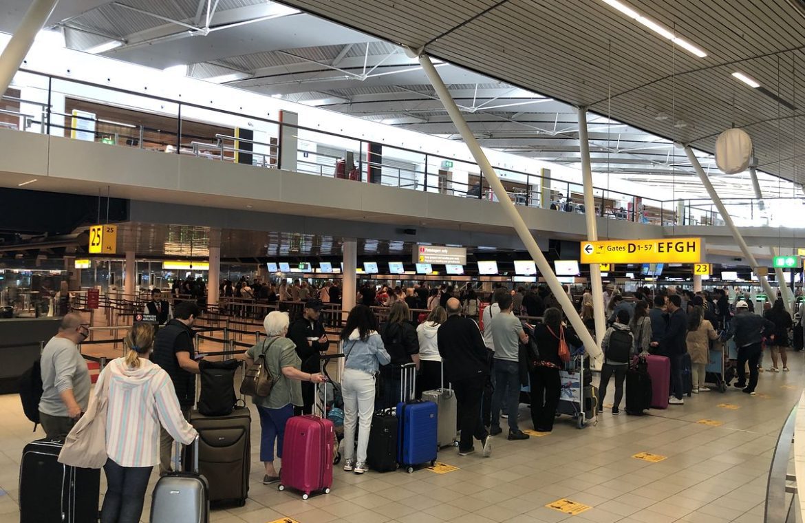 Chaos at European airports.  Long lines and lines are already canceling holiday connections