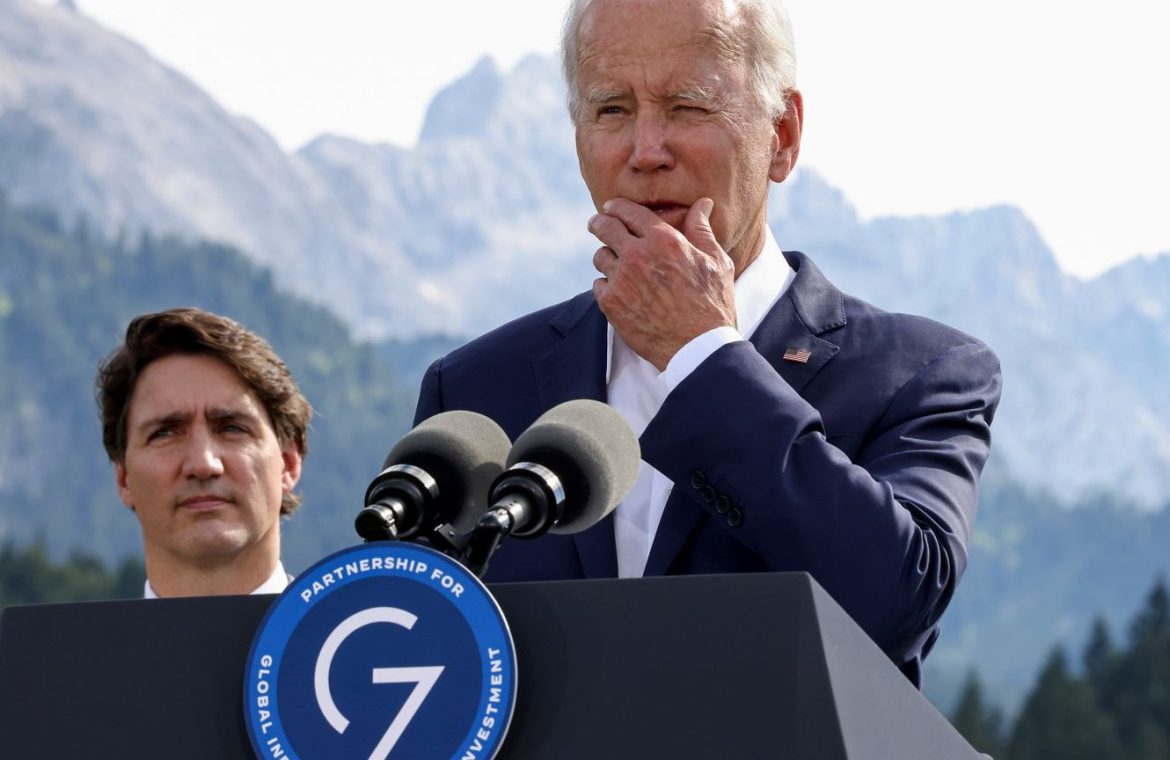 G7 plans to allocate $600 billion to develop global infrastructure.  Biden: a turning point
