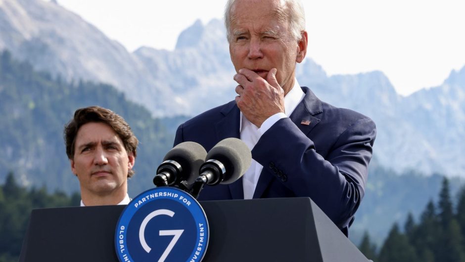 G7 plans to allocate $600 billion to develop global infrastructure.  Biden: a turning point