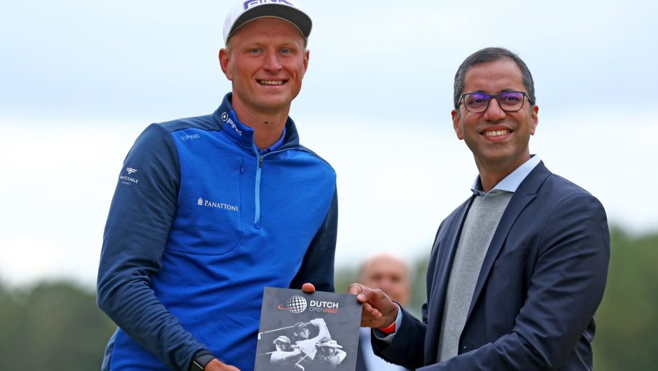Golf: Adrian Meronck broke another barrier.  It is among the top 100 companies in the world
