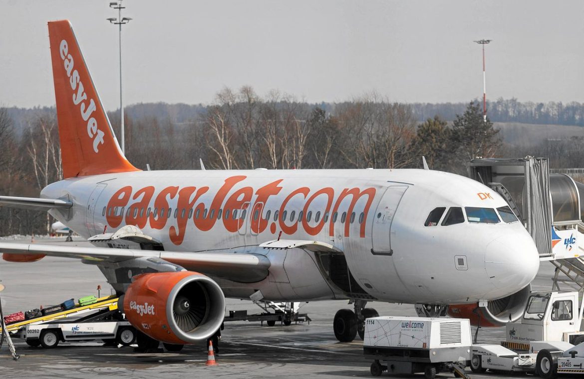 Great Britain.  EasyJet airlines are removing aircraft seats due to staff shortages