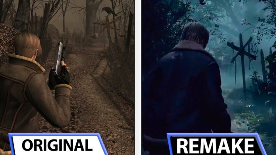 Resident Evil 4 is a remake compared to the original.  Capcom focuses on total moisturizers