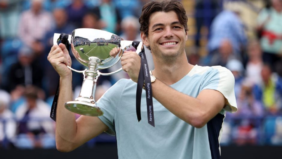 Taylor Fritz regained his title in Eastbourne.  It was unbreakable