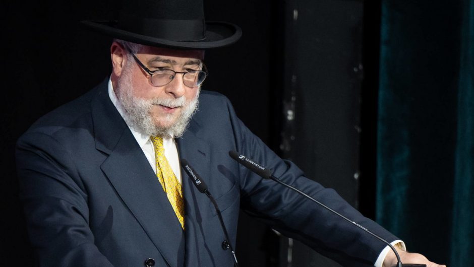 The chief rabbi of Moscow left Russia