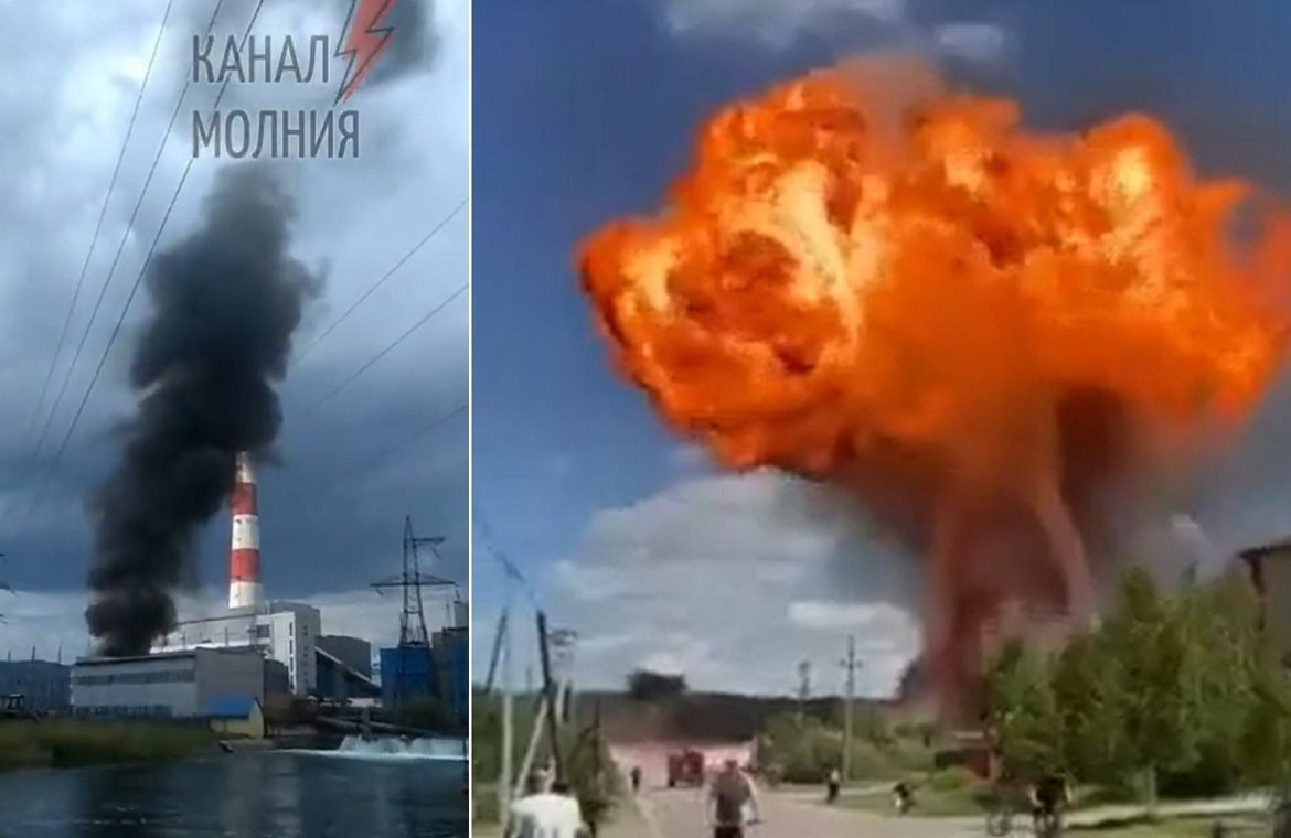Two explosions in Russia.  The explosions occurred at a power station and a gas station [WIDEO] |  News from the world