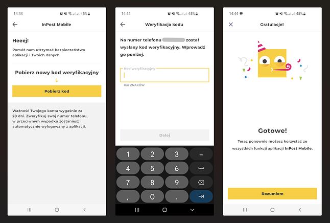 Account Verification in InPost Mobile App - 3 Main Stages