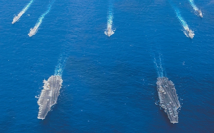The US military will form a "super fleet" of more than 500 ships Chinese media: sword points to China |  China |  Newtalk News