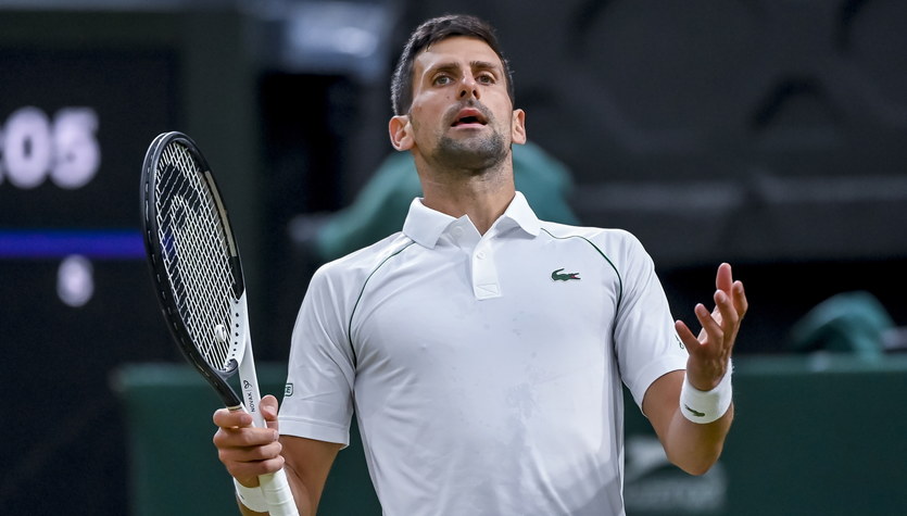 Novak Djokovic was losing 0:2, but advanced to the Wimbledon semi-finals