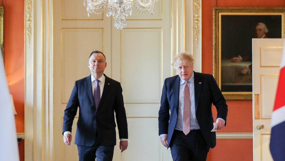 President of the Republic of Poland Andrzej Duda and Prime Minister of Great Britain Boris Johnson meet in Downing Street – Poland in Great Britain