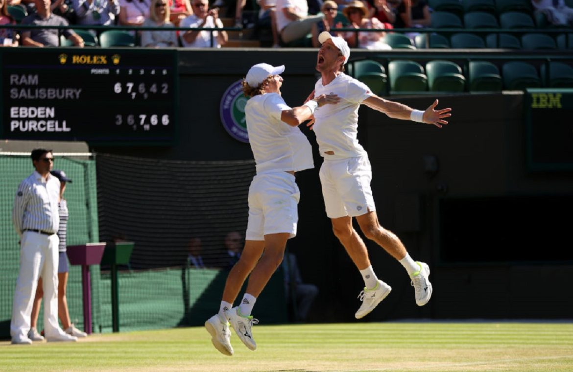 The massive Wimbledon semi-finals.  Australians and Croats will play for the title