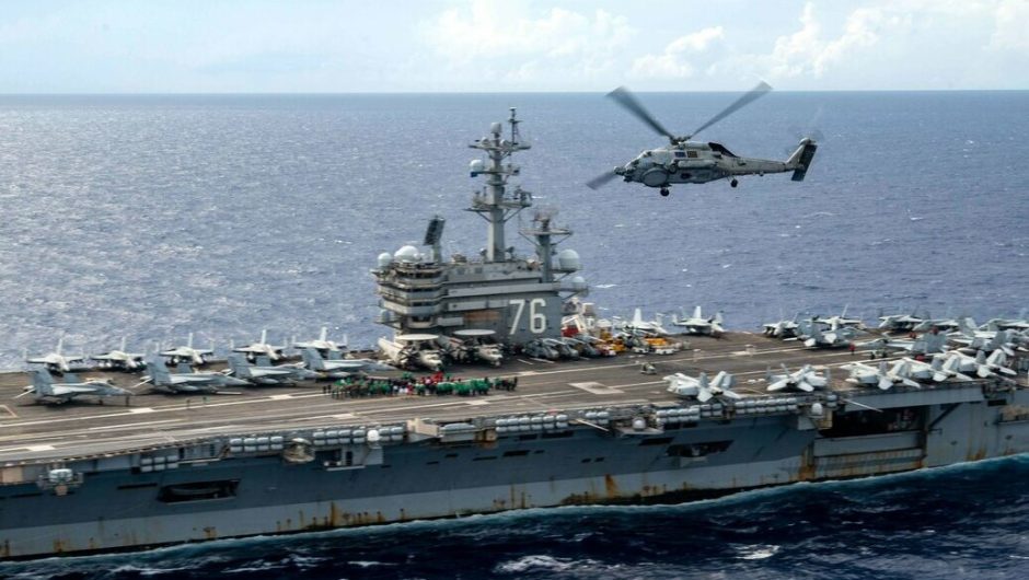 Don't listen to Chinese think tanks guessing! US military media revealed the location of 3 Reagan flagship battleships in the eastern waters of the Philippines |  international |  Newtalk news