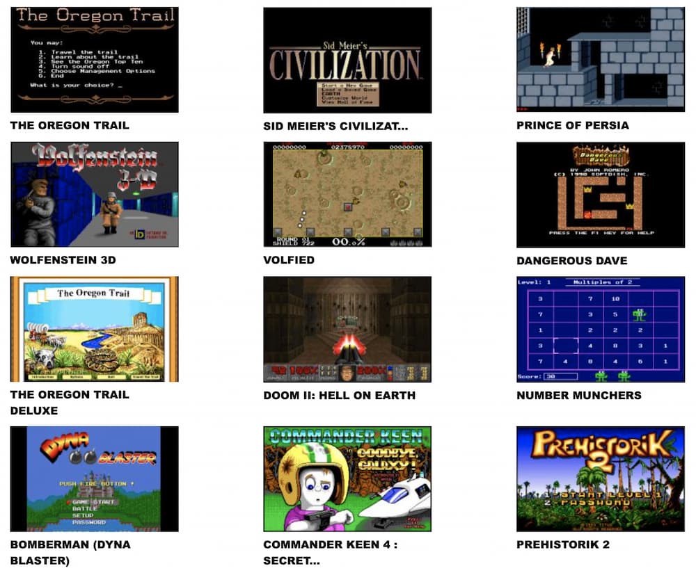 ClassicReload 六千 款 線上 DOS 遊戲 大 合集， 免 下載 線上 直接 玩 1