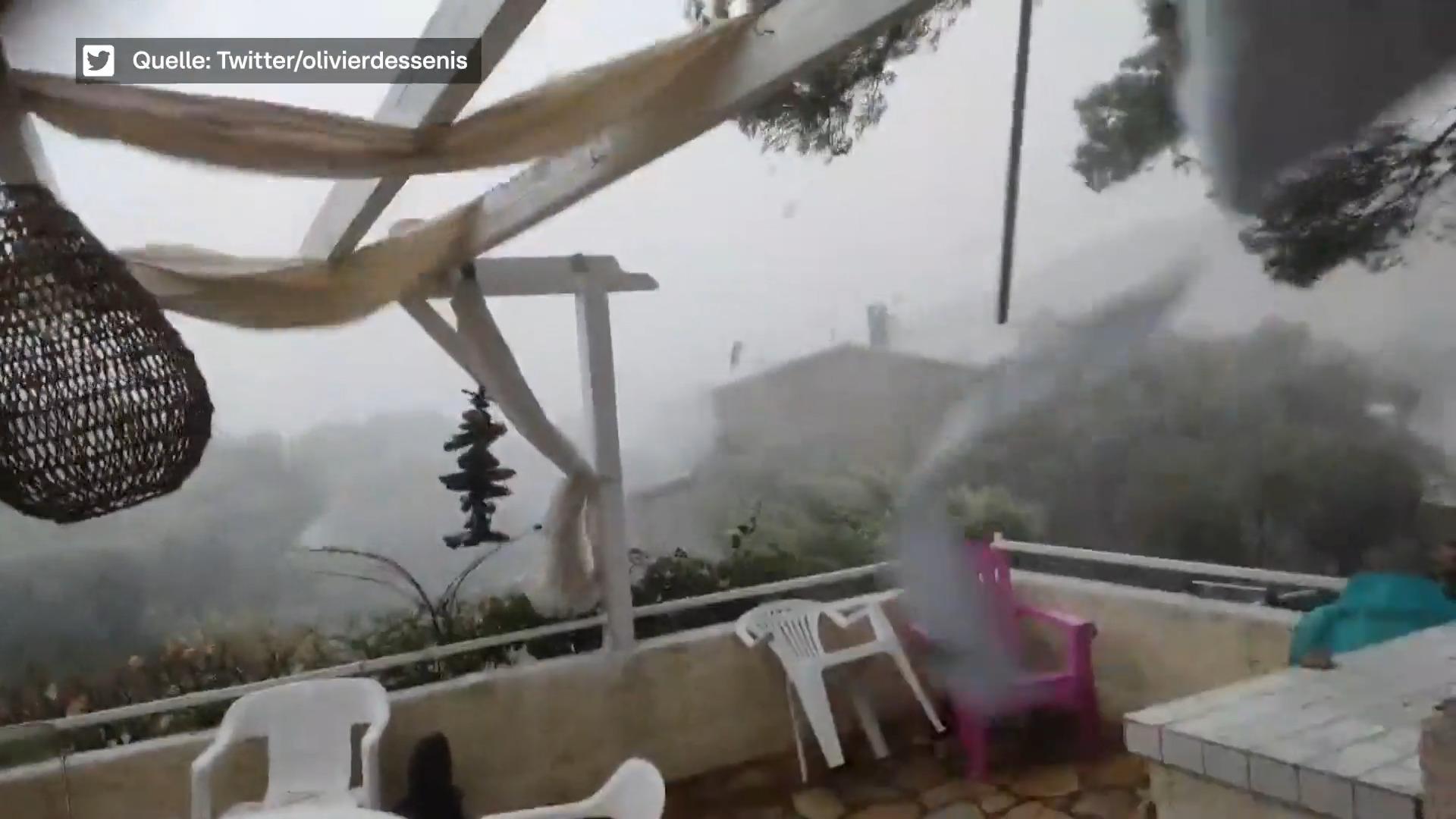 Crazy photos of bad storm deaths in storms in Corsica and Italy