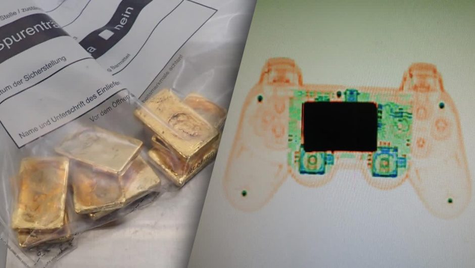 Leipzig Airport: gold bars smuggled into game consoles |  regional