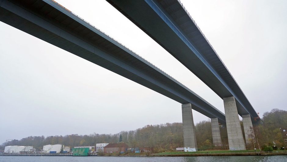 Damage detected: Holtenauer Hochbrücke and NOK closed again |  NDR.de – News