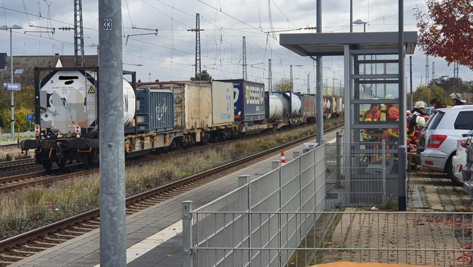 Hydrochloric acid pumping – Railway near Gau-Algesheim free again – SWR Aktuell