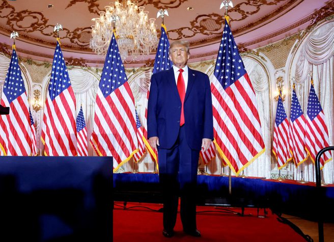 On the evening of the fifteenth of this month, Trump officially announced his candidacy for the 2024 US presidential elections. (Photo / Reuters)