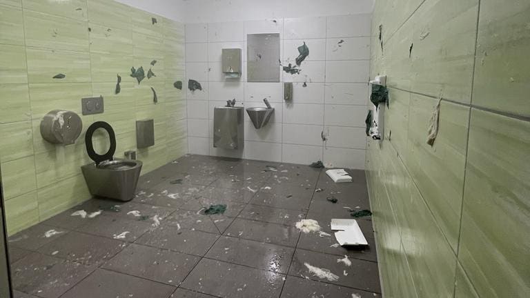 Saxony-Anhalt: Two girls (14 years old) destroy a toilet in Blankenberge |  regional