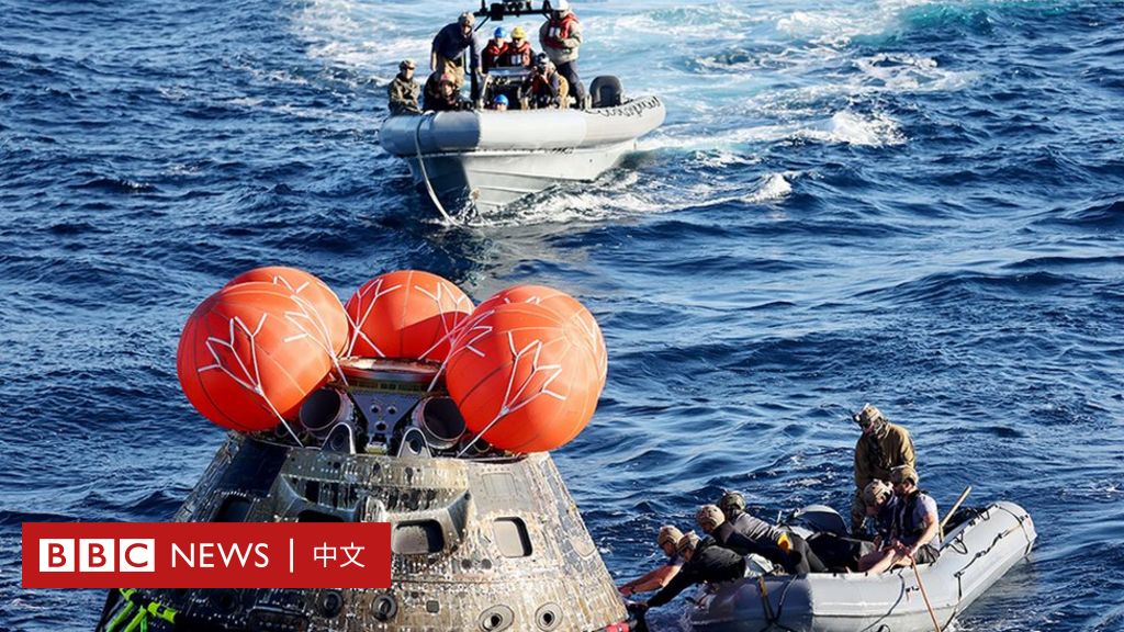 NASA's Orion capsule returns safely to Earth - BBC News